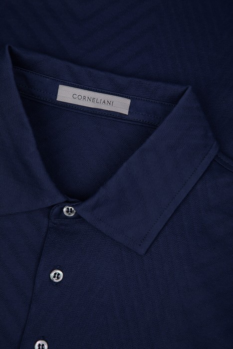 поло  из хлопка спереди