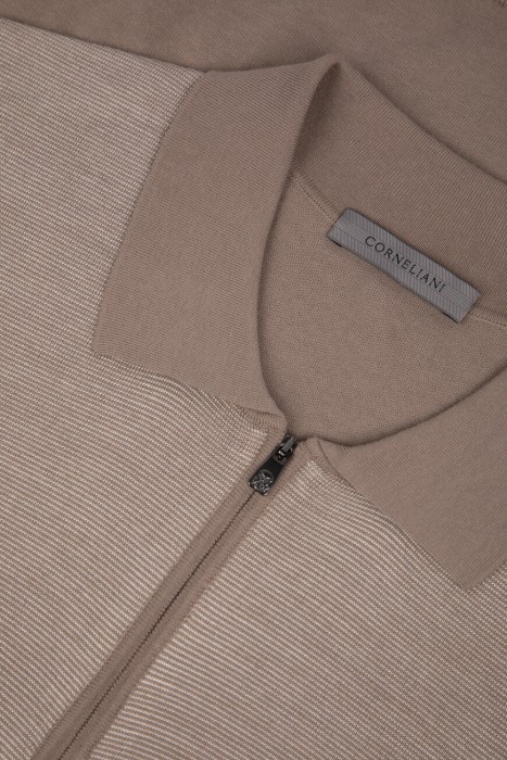 поло  из хлопка спереди