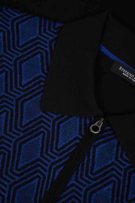 поло  из шерсти спереди