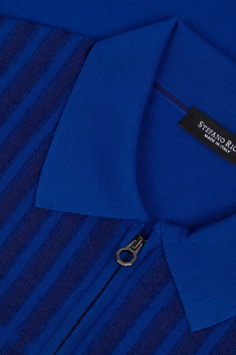 поло  из шерсти спереди