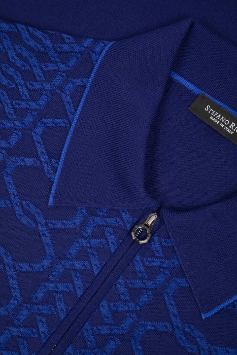 поло  из шерсти спереди