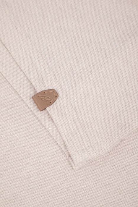 поло  универсального стиля с лицевой стороны