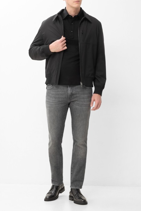 поло  из шерсти спереди