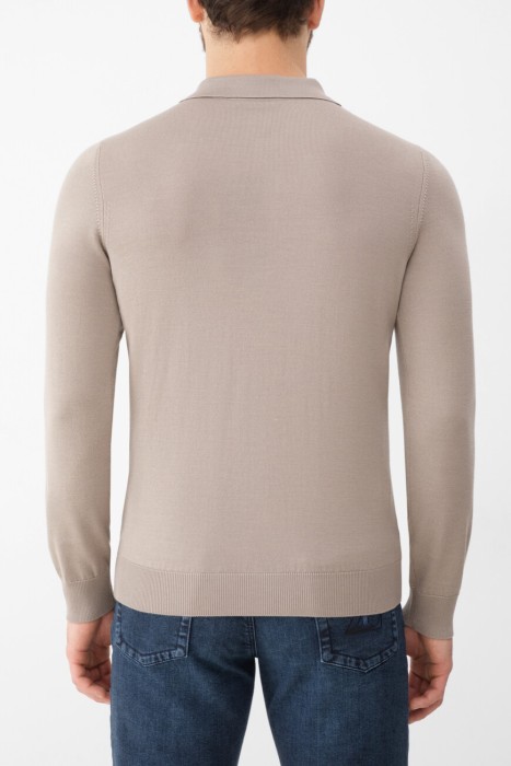 поло  от бренда zilli вид слева