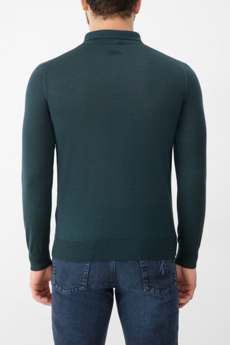 поло  от бренда zilli вид слева