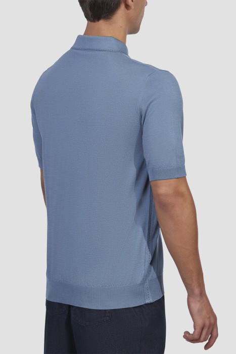 поло  от бренда zilli вид слева