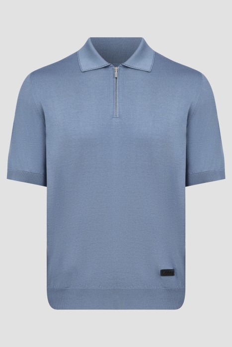 поло  из хлопка спереди