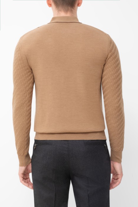 поло  от бренда corneliani вид слева