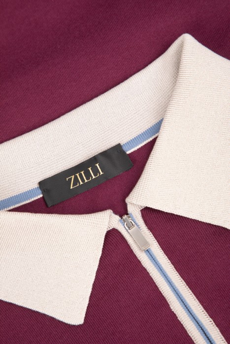 поло  из хлопка спереди