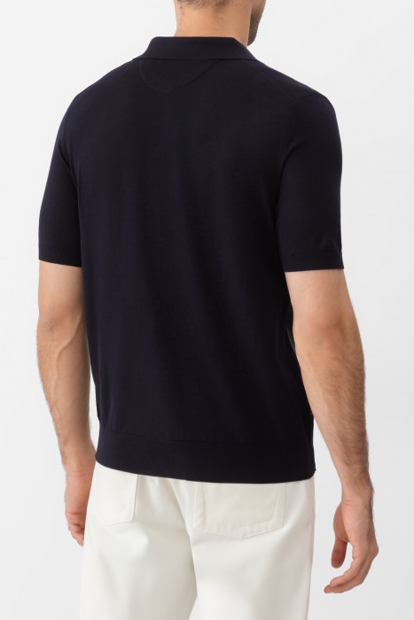 поло  от бренда zilli вид слева