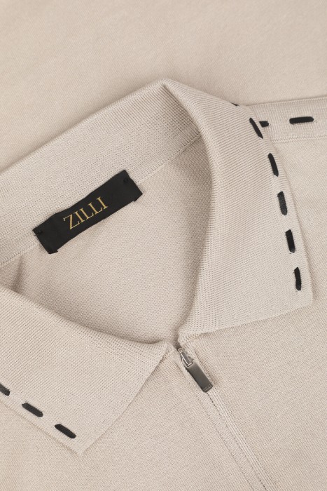 поло  из хлопка спереди