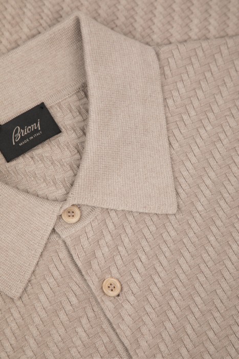 поло  из хлопка спереди