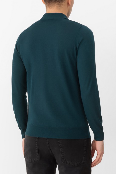 поло  от бренда zilli вид слева