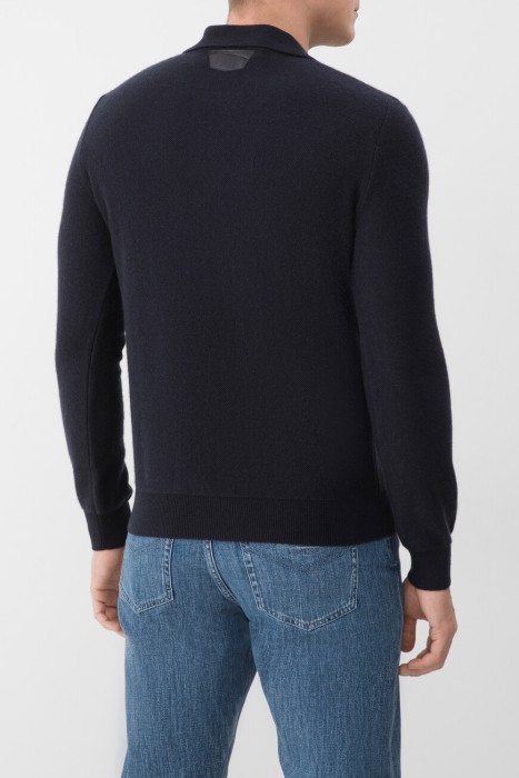 поло  от бренда zilli вид слева