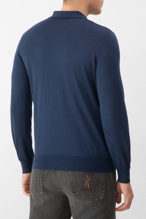 поло  от бренда zilli вид слева