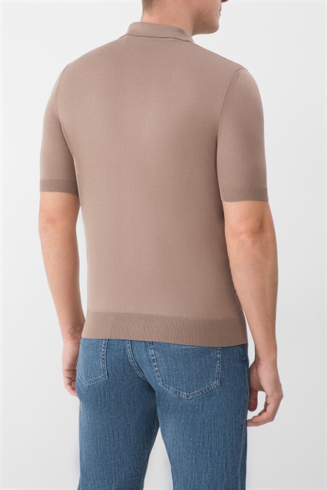 поло  от бренда zilli вид слева