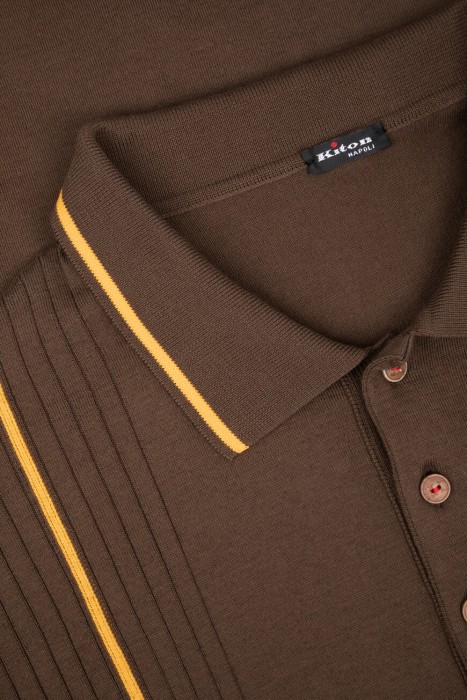 поло  из хлопка спереди