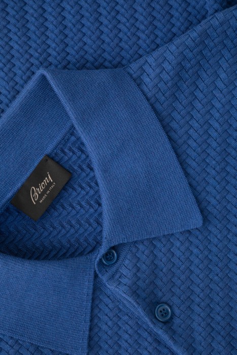 поло  из хлопка спереди