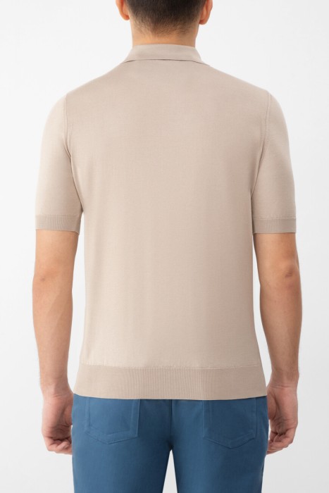 поло  от бренда zilli вид слева