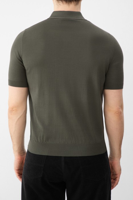 поло  от бренда zilli вид слева