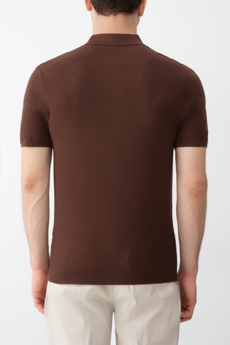 поло  от бренда bardini вид слева