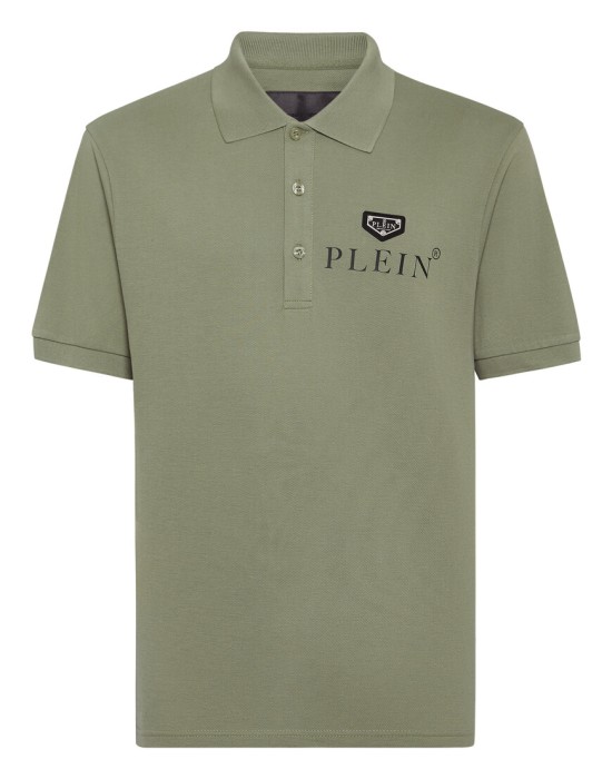 поло  от бренда philipp plein вид слева