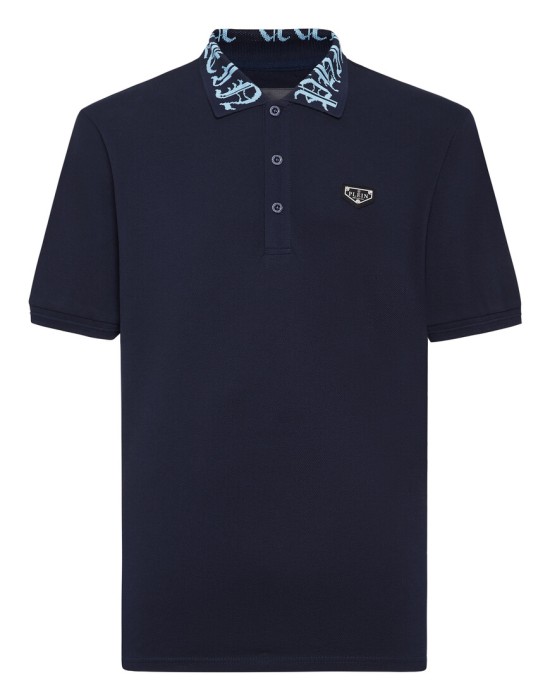 поло  от бренда philipp plein вид слева