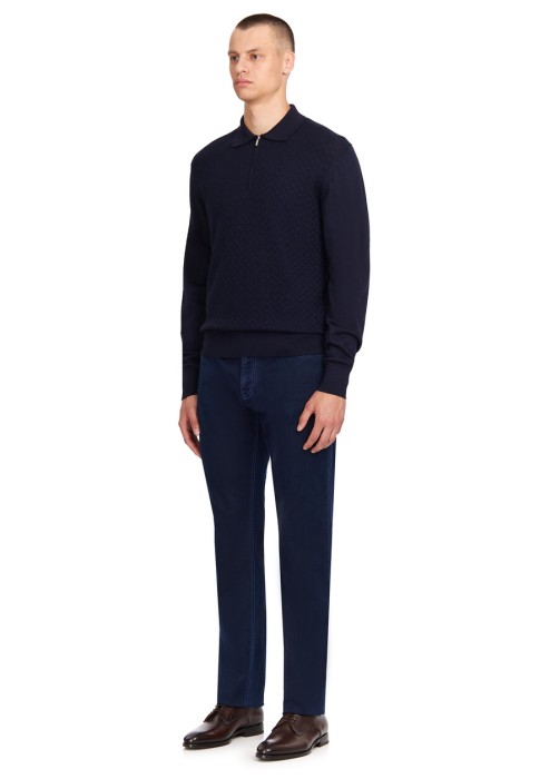 поло  от бренда cortigiani вид слева