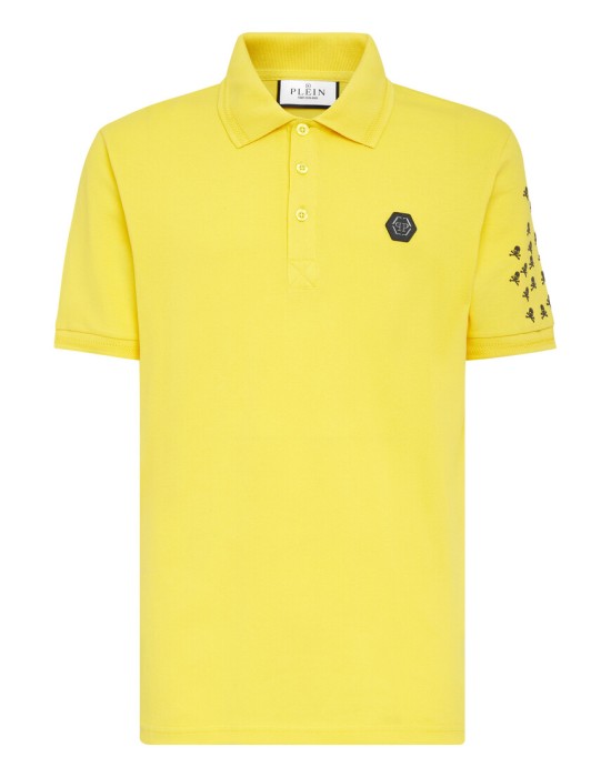 поло  от бренда philipp plein вид слева