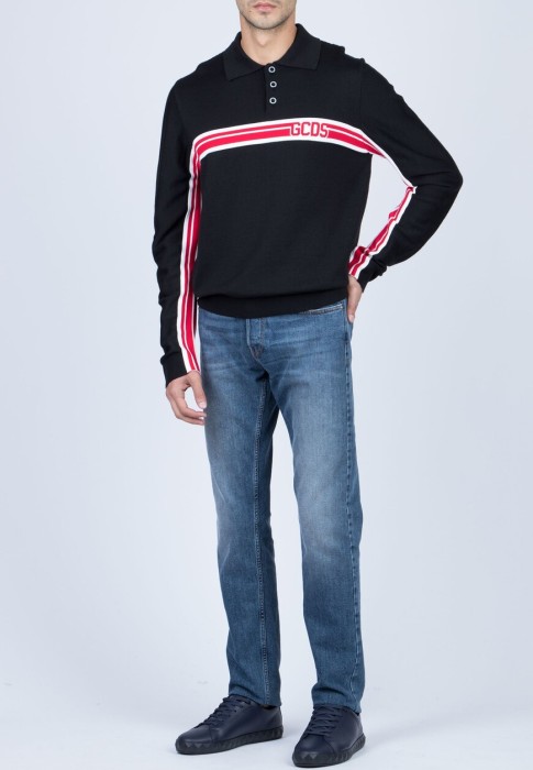 поло  из италии вид сбоку