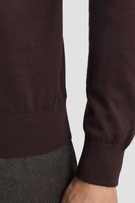 поло  из кожи спереди