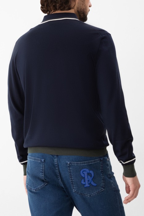 поло  от бренда stefano ricci вид слева