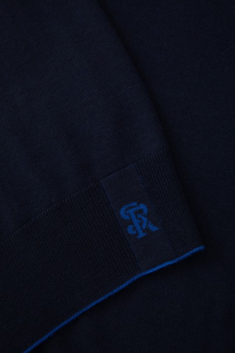 поло  из шерсти спереди