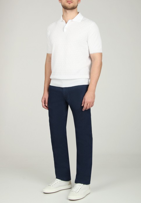 поло  от бренда cortigiani вид слева