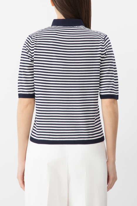 поло  от бренда paul&shark вид слева