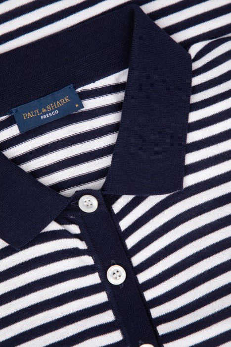 поло  из хлопка спереди