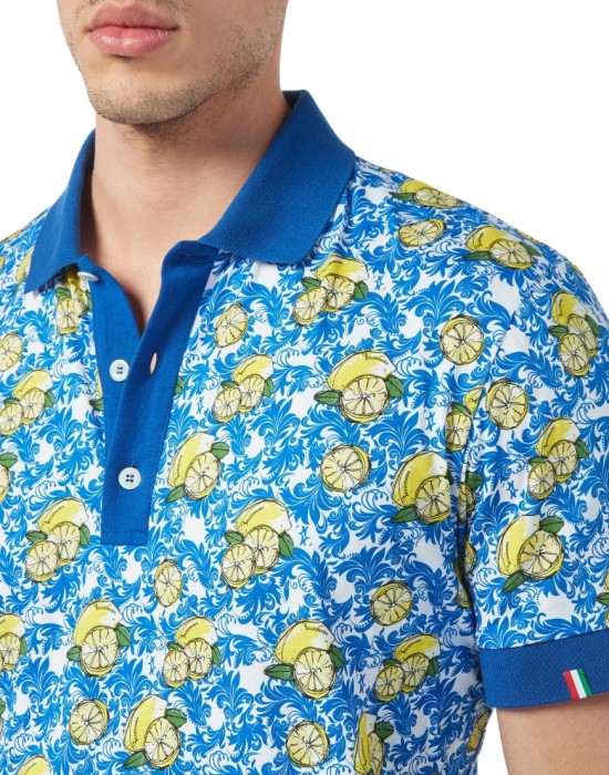 поло  из италии вид сбоку