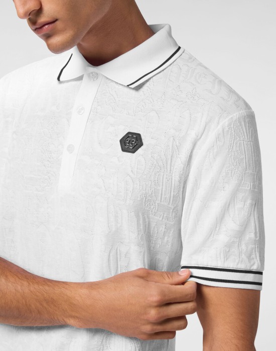 поло  из проверенных материалов спереди