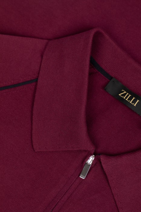 поло  из хлопка спереди