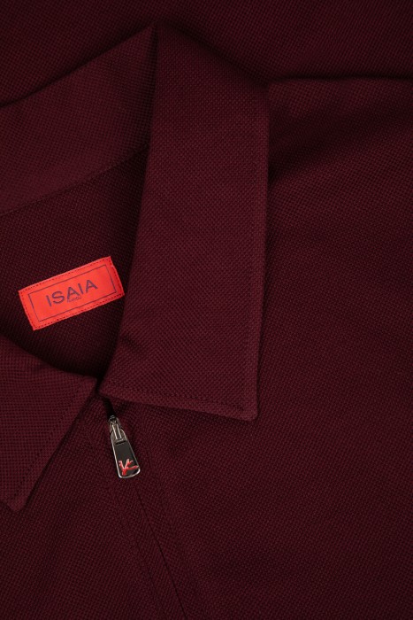 поло  из хлопка спереди