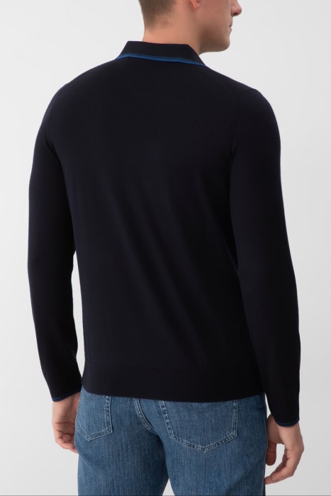 поло  от бренда zilli вид слева