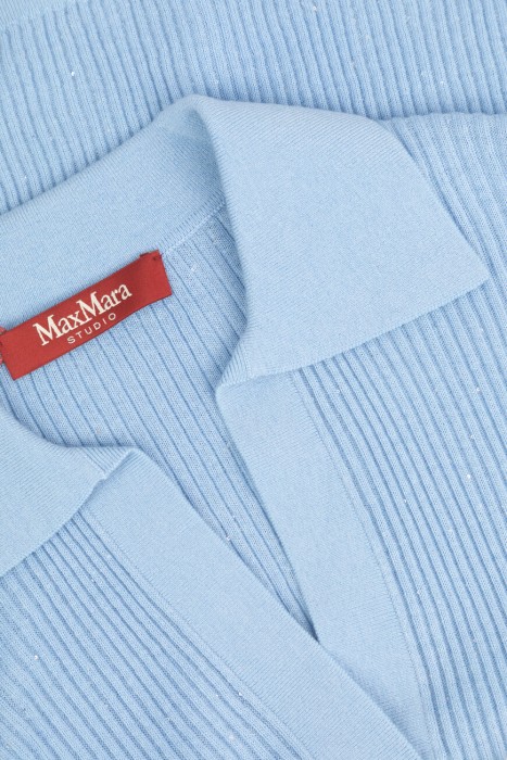 поло  из шерсти спереди