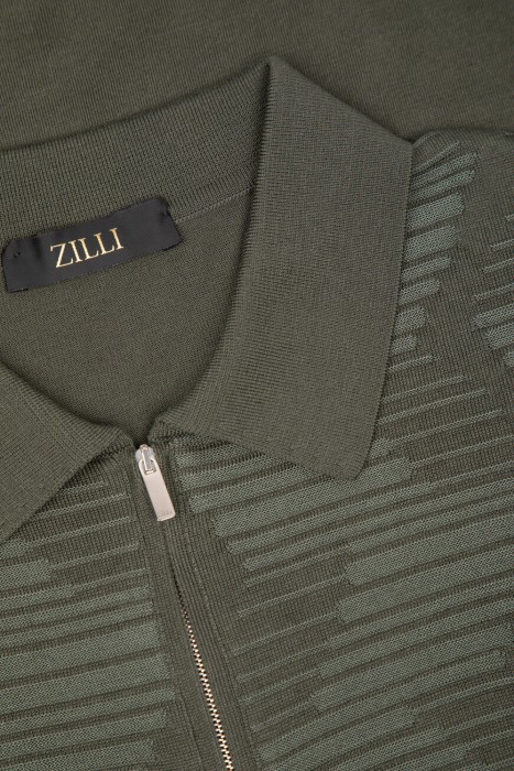 поло  из хлопка спереди