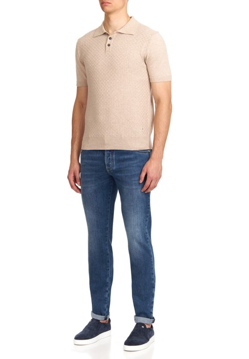 поло  от бренда tombolini вид слева