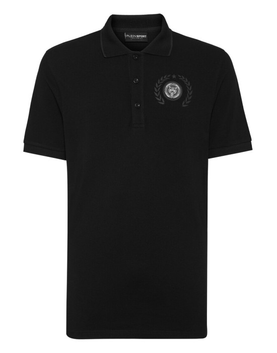 поло  от бренда plein sport вид слева