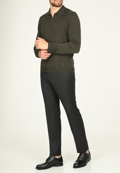 поло  от бренда corneliani вид слева