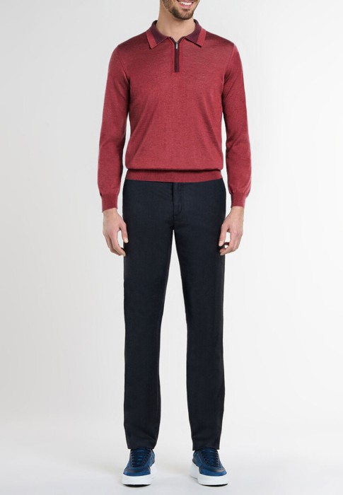 поло  от бренда zilli вид слева