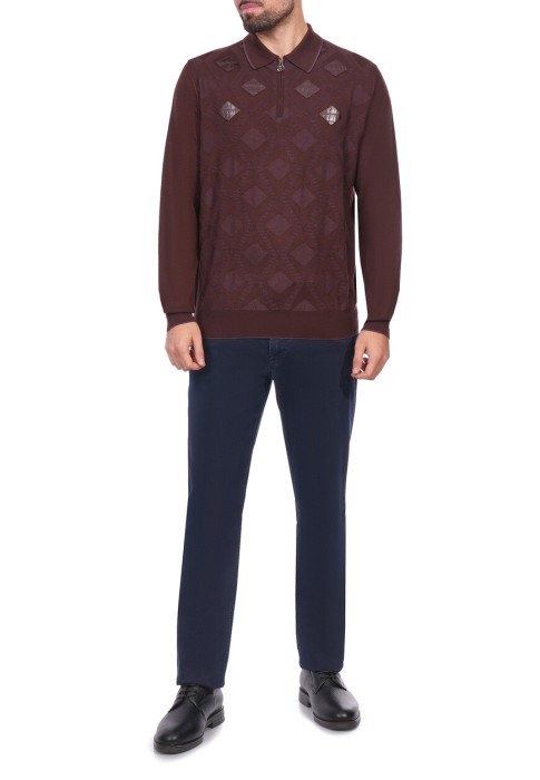 поло  от бренда stefano ricci вид слева