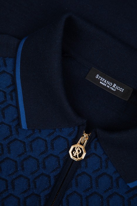 поло  из хлопка спереди