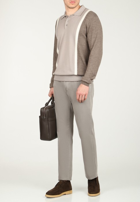 поло  от бренда pashmere вид слева